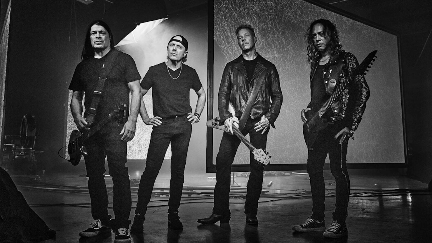 Metallica press portrait via JamBase